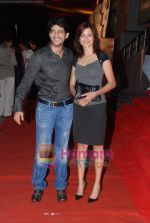Hiten and Gauri Tejwani at Khichdi -The Movie premiere in Cinemax on 29th Sept 2010 (2).JPG
